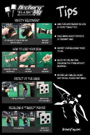 Archery Tag Playing Tips