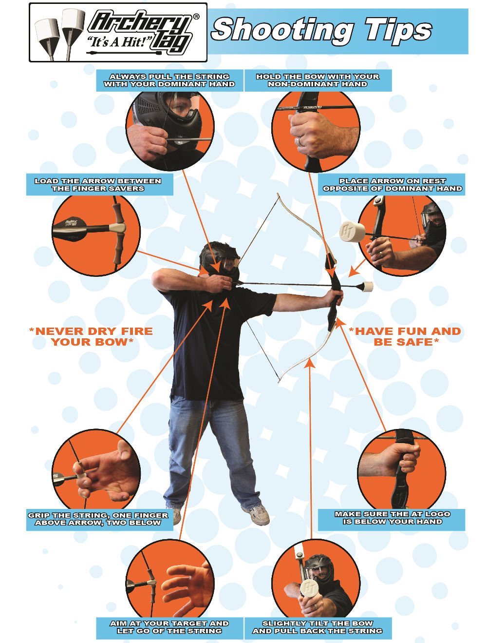 Tips On How To Fire An Archery Tag Bow